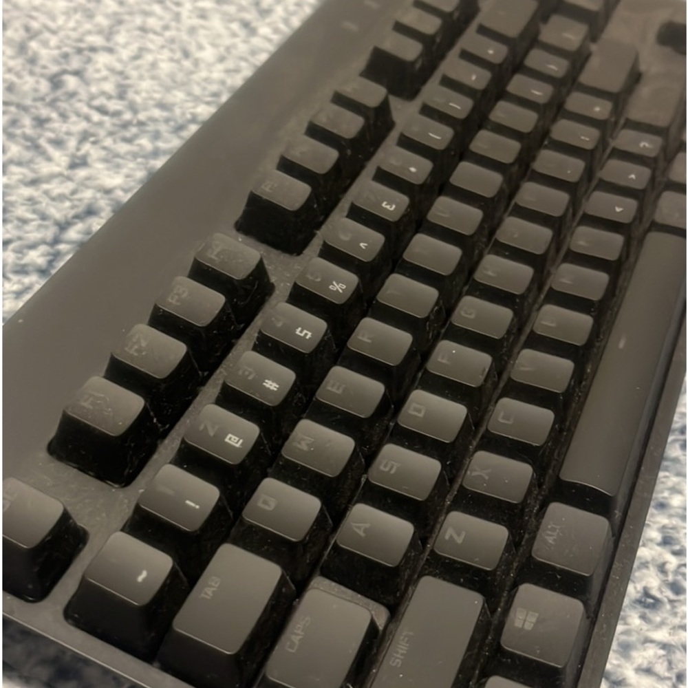 Logitech Pro Ten keyless LED gaming keyboard